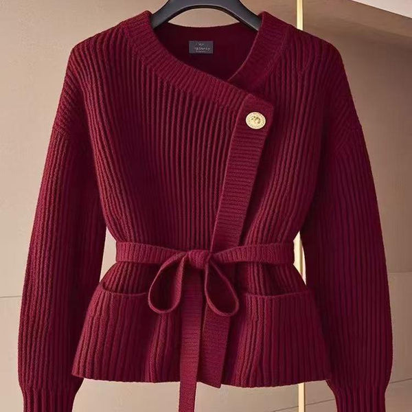 Red Design Sweater