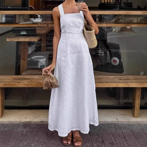 Elegant Sling Backless Dress