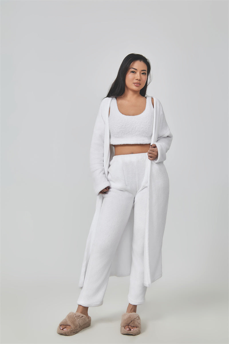 Cozy Pajama Set Cute Loungewear, Warm Suit Sets