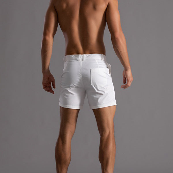 Shorts With Pockets Summer Button Beach Pants
