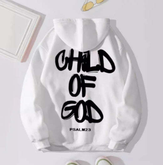 Men&#039;s Cotton Back Letter Printed Hoodie