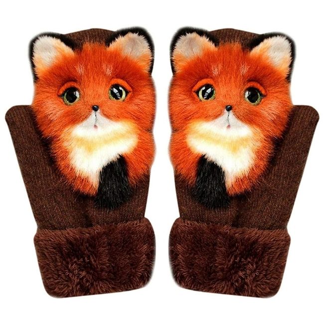 CuteMitten™ , gants d'hiver avec motifs animaux