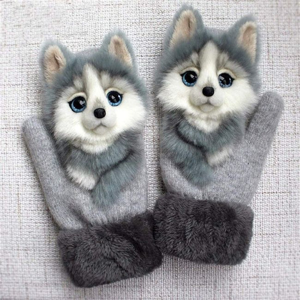 CuteMitten™ , gants d'hiver avec motifs animaux