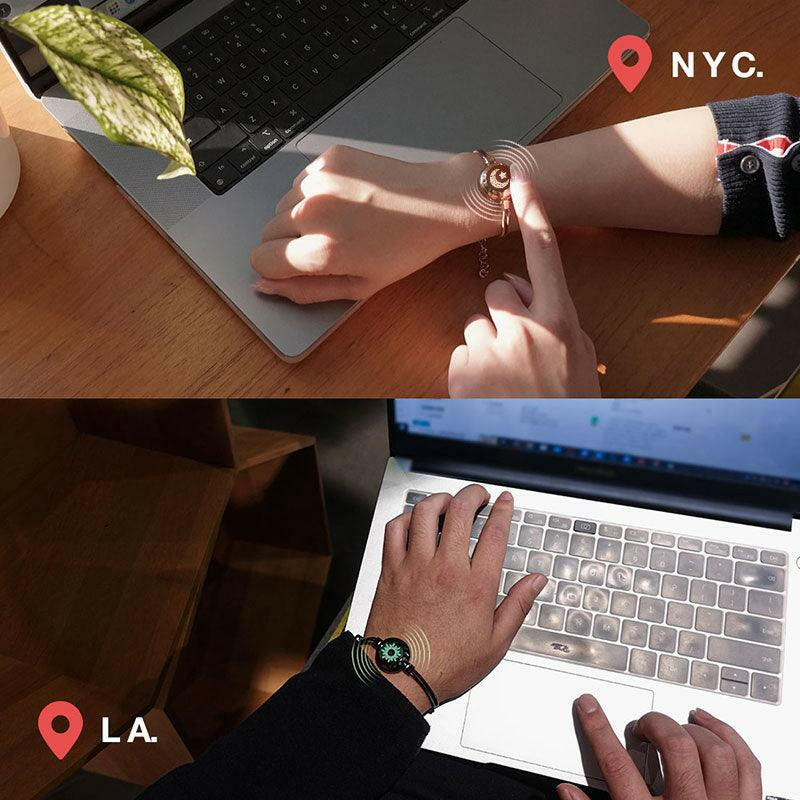 Bracelets longue distance pour couples